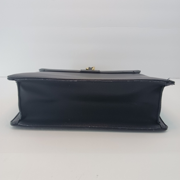 Badgley Mischka Womens Handbag Black Chain Vegan Leather - Picture 14 of 14